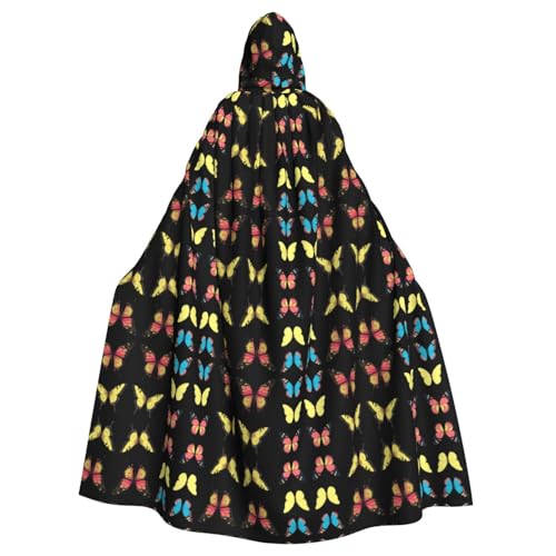 WZYCWB Vintage Schmetterling Halloween Kapuzenumhang geeignet für Party Karneval Rollenspiel Kostüme WZYCWB Vintage Schmetterling Halloween Kapuzenumhang geeignet für Party Karneval Rollenspiel Kostüme von WZYCWB