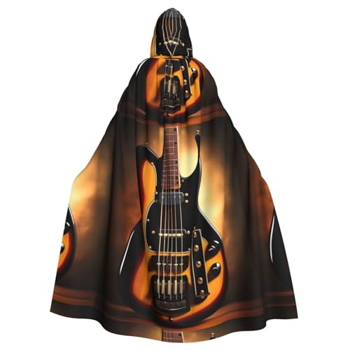 WZYGXMW Instrumentalgitarre Erwachsene Kapuzenmantel Umhang Halloween Party Rollenspiel übergroßer Hut Dekoration Kostüm WZYGXMW Instrumentalgitarre Erwachsene Kapuzenmantel Umhang Halloween Party Rollenspiel übergroßer Hut Dekoration Kostüm von WZYGXMW