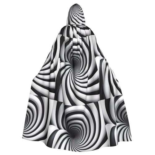WZYGXMW Spirale optische Täuschung Gif Erwachsene Kapuzenmantel Umhang Halloween Party Rollenspiel übergroßer Hut Dekoration Kostüm WZYGXMW Spirale optische Täuschung Gif Erwachsene Kapuzenmantel Umhang Halloween Party Rollenspiel übergroßer Hut Dekoration Kostüm von WZYGXMW