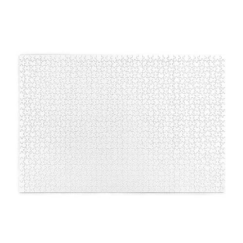Holzpuzzle, 1000 Teile, WZYWHJ einfarbig, weiß, bedruckt für Erwachsene und Kinder, perfekt für Familienspaß, Stressabbau Holzpuzzle, 1000 Teile, WZYWHJ einfarbig, weiß, bedruckt für Erwachsene und Kinder, perfekt für Familienspaß, Stressabbau von WZYWHJ