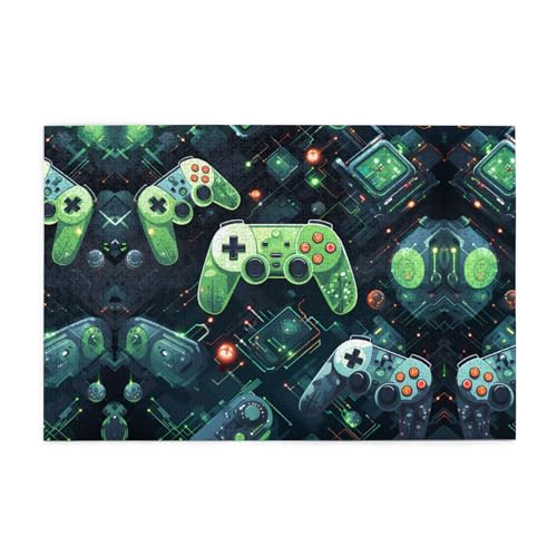 Holzpuzzle 1000 Teile WZYWHJ Gamepad Circuit Version gedruckt für Erwachsene und Kinder, perfekt für Familienspaß, Stressabbau von WZYWHJ