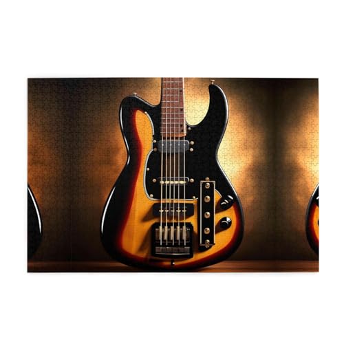 Holzpuzzle 1000 Teile WZYWHJ Instrumentalgitarre gedruckt für Erwachsene und Kinder, perfekt für Familienspaß, Stressabbau Holzpuzzle 1000 Teile WZYWHJ Instrumentalgitarre gedruckt für Erwachsene und Kinder, perfekt für Familienspaß, Stressabbau von WZYWHJ