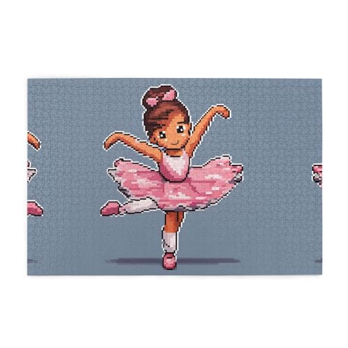 Holzpuzzle 1000 Teile WZYWHJ Little Ballerina Tanzendes Mädchen Muster für Erwachsene und Kinder, perfekt für Familienspaß, Stressabbau Holzpuzzle 1000 Teile WZYWHJ Little Ballerina Tanzendes Mädchen Muster für Erwachsene und Kinder, perfekt für Familienspaß, Stressabbau von WZYWHJ