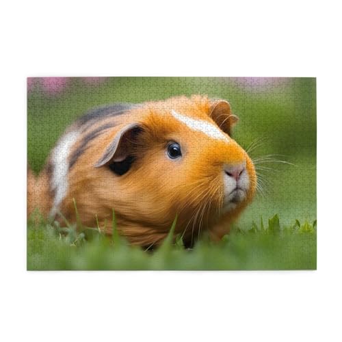 Holzpuzzle 1000 Teile WZYWHJ Niedliches Meerschweinchen-Muster für Erwachsene und Kinder, perfekt für Familienspaß, Stressabbau Holzpuzzle 1000 Teile WZYWHJ Niedliches Meerschweinchen-Muster für Erwachsene und Kinder, perfekt für Familienspaß, Stressabbau von WZYWHJ