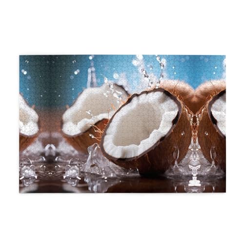 Holzpuzzle 1000 Teile WZYWHJ Perle gedruckt für Erwachsene und Kinder, perfekt für Familienspaß, Stressabbau von WZYWHJ