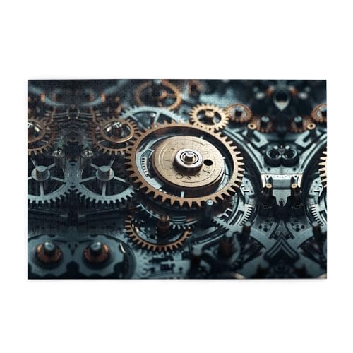Holzpuzzle 1000 Teile WZYWHJ Scheming gedruckt für Erwachsene und Kinder, perfekt für Familienspaß, Stressabbau von WZYWHJ