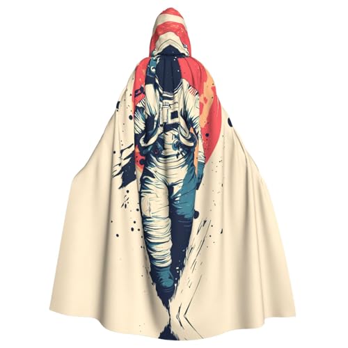 WZYWHJ Aerospace Prints Aldult Qualität Cosplay Poncho Kapuzenumhang für Damen und Herren Halloween WZYWHJ Aerospace Prints Aldult Qualität Cosplay Poncho Kapuzenumhang für Damen und Herren Halloween von WZYWHJ