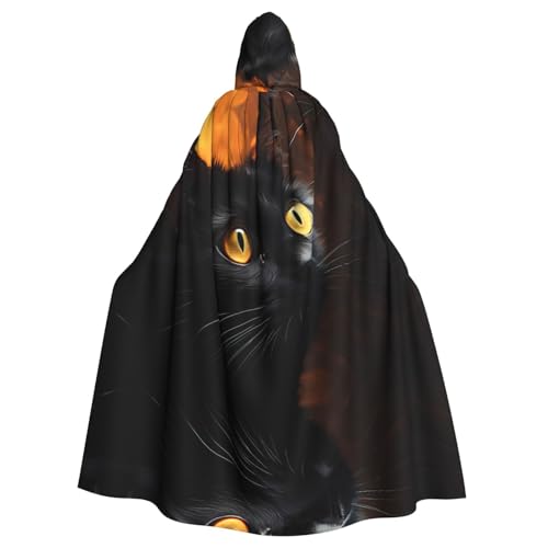 WZYWHJ Begging Eyes Bedruckter Aldult Cosplay Poncho Kapuzenumhang für Männer und Frauen Halloween Party WZYWHJ Begging Eyes Bedruckter Aldult Cosplay Poncho Kapuzenumhang für Männer und Frauen Halloween Party von WZYWHJ