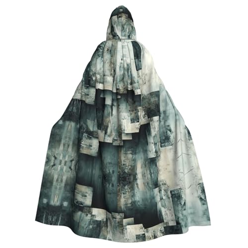 WZYWHJ Blockfragmente, Aldult Qualität, Cosplay-Poncho mit Kapuze, Umhang für Damen und Herren, Halloween WZYWHJ Blockfragmente, Aldult Qualität, Cosplay-Poncho mit Kapuze, Umhang für Damen und Herren, Halloween von WZYWHJ