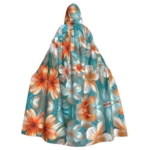 WZYWHJ Cosplay-Poncho mit 3D-Blumenmuster, hochwertig, für Damen und Herren, Halloween WZYWHJ Cosplay-Poncho mit 3D-Blumenmuster, hochwertig, für Damen und Herren, Halloween von WZYWHJ