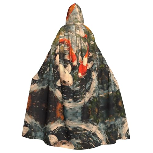 WZYWHJ Cosplay-Poncho mit Badekoi-Motiv, bedruckt, für Damen und Herren, Halloween-Party WZYWHJ Cosplay-Poncho mit Badekoi-Motiv, bedruckt, für Damen und Herren, Halloween-Party von WZYWHJ