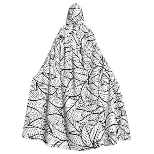 WZYWHJ Cosplay-Poncho mit Blattmuster, hochwertig, für Damen und Herren, Halloween WZYWHJ Cosplay-Poncho mit Blattmuster, hochwertig, für Damen und Herren, Halloween von WZYWHJ