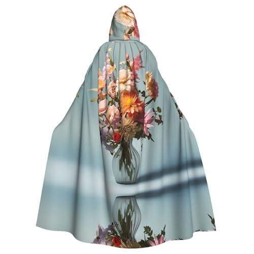 WZYWHJ Cosplay-Poncho mit Blumenmuster, Aldult Qualität, für Damen und Herren, Halloween WZYWHJ Cosplay-Poncho mit Blumenmuster, Aldult Qualität, für Damen und Herren, Halloween von WZYWHJ