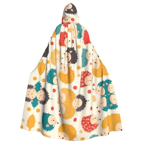 WZYWHJ Cosplay-Poncho mit Igel- und Punktemuster, für Damen und Herren, Halloween-Party WZYWHJ Cosplay-Poncho mit Igel- und Punktemuster, für Damen und Herren, Halloween-Party von WZYWHJ