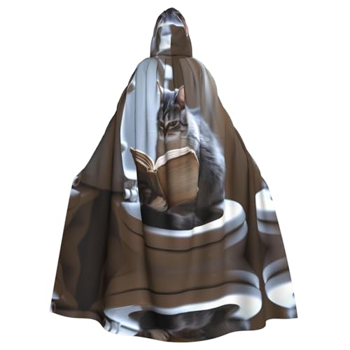 WZYWHJ Cosplay-Poncho mit Kätzchen-Motiv, hochwertig, für Damen und Herren, Halloween WZYWHJ Cosplay-Poncho mit Kätzchen-Motiv, hochwertig, für Damen und Herren, Halloween von WZYWHJ