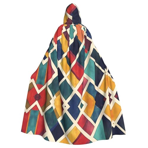 WZYWHJ Cosplay-Poncho mit Kapuze, Retro-Design, für Damen und Herren, Halloween WZYWHJ Cosplay-Poncho mit Kapuze, Retro-Design, für Damen und Herren, Halloween von WZYWHJ