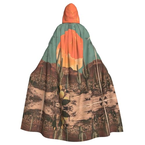 WZYWHJ Cosplay-Poncho mit Kapuze, Retrodruck, für Damen und Herren, Halloween-Party WZYWHJ Cosplay-Poncho mit Kapuze, Retrodruck, für Damen und Herren, Halloween-Party von WZYWHJ