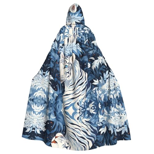 WZYWHJ Cosplay-Poncho mit Kapuze für Damen und Herren, Schneewittchen-Muster, Aldult von WZYWHJ