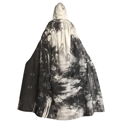 WZYWHJ Cosplay Poncho mit Kapuze für Damen und Herren, mit Tinte im Querformat, Aldult Qualität WZYWHJ Cosplay Poncho mit Kapuze für Damen und Herren, mit Tinte im Querformat, Aldult Qualität von WZYWHJ