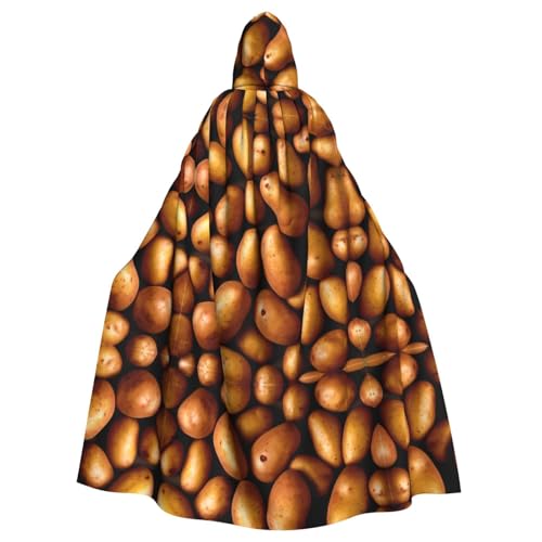 WZYWHJ Cosplay-Poncho mit Kartoffelmuster, für Damen und Herren, Halloween-Party WZYWHJ Cosplay-Poncho mit Kartoffelmuster, für Damen und Herren, Halloween-Party von WZYWHJ