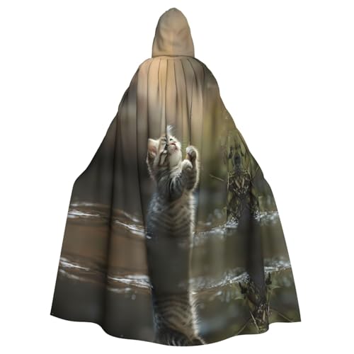 WZYWHJ Cosplay-Poncho mit Katzenangel-Motiv, hochwertig, für Damen und Herren, Halloween WZYWHJ Cosplay-Poncho mit Katzenangel-Motiv, hochwertig, für Damen und Herren, Halloween von WZYWHJ