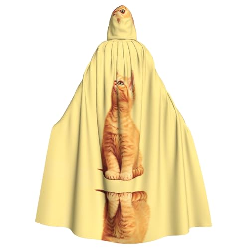 WZYWHJ Cosplay-Poncho mit Katzenmuster, Aldult Qualität, für Damen und Herren, Halloween WZYWHJ Cosplay-Poncho mit Katzenmuster, Aldult Qualität, für Damen und Herren, Halloween von WZYWHJ