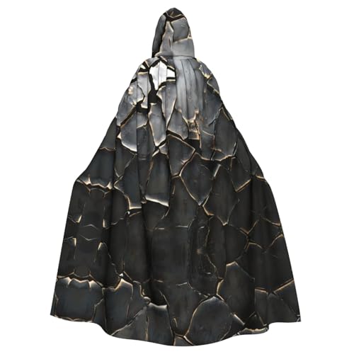 WZYWHJ Cosplay-Poncho mit Metallrissen, für Damen und Herren, Halloween-Party WZYWHJ Cosplay-Poncho mit Metallrissen, für Damen und Herren, Halloween-Party von WZYWHJ