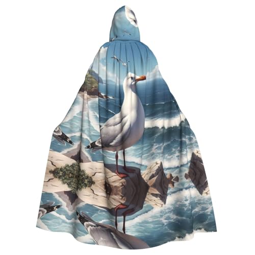 WZYWHJ Cosplay-Poncho mit Möwenmuster, Aldult Qualität, für Damen und Herren, Halloween WZYWHJ Cosplay-Poncho mit Möwenmuster, Aldult Qualität, für Damen und Herren, Halloween von WZYWHJ