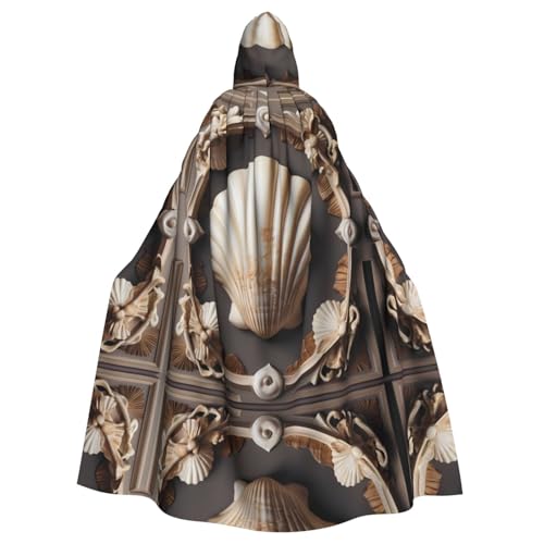 WZYWHJ Cosplay-Poncho mit Muschelmuster, hochwertig, für Damen und Herren, Halloween WZYWHJ Cosplay-Poncho mit Muschelmuster, hochwertig, für Damen und Herren, Halloween von WZYWHJ