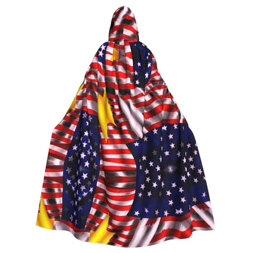WZYWHJ Cosplay-Poncho mit Nationalflaggen-Muster, hochwertig, für Damen und Herren, Halloween WZYWHJ Cosplay-Poncho mit Nationalflaggen-Muster, hochwertig, für Damen und Herren, Halloween von WZYWHJ