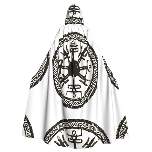 WZYWHJ Cosplay-Poncho mit Schwert-Symbol-Muster, hochwertig, für Damen und Herren, Halloween WZYWHJ Cosplay-Poncho mit Schwert-Symbol-Muster, hochwertig, für Damen und Herren, Halloween von WZYWHJ