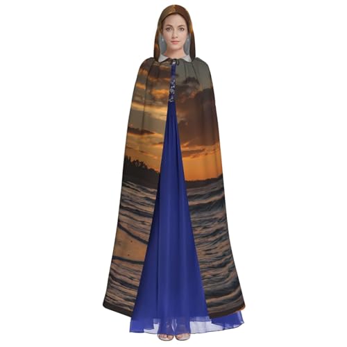 WZYWHJ Cosplay-Poncho mit Sonnenuntergang-Ansicht, Aldult Qualität, Umhang mit Kapuze, für Damen und Herren, Halloween WZYWHJ Cosplay-Poncho mit Sonnenuntergang-Ansicht, Aldult Qualität, Umhang mit Kapuze, für Damen und Herren, Halloween von WZYWHJ