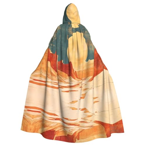 WZYWHJ Cosplay-Poncho mit Wüstenmuster, Aldult Qualität, für Damen und Herren, Halloween WZYWHJ Cosplay-Poncho mit Wüstenmuster, Aldult Qualität, für Damen und Herren, Halloween von WZYWHJ