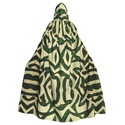 WZYWHJ Cosplay-Poncho mit keltischem Knoten-Druck, für Damen und Herren, Halloween-Party von WZYWHJ