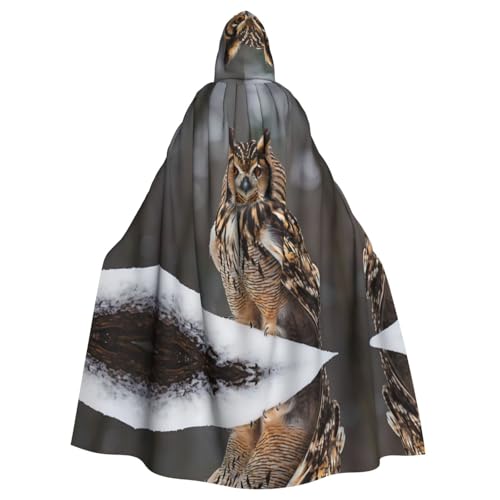 WZYWHJ Cosplay-Poncho mit niedlichem Eulenmuster, für Damen und Herren, Halloween-Party WZYWHJ Cosplay-Poncho mit niedlichem Eulenmuster, für Damen und Herren, Halloween-Party von WZYWHJ