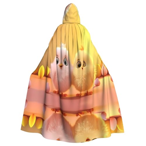 WZYWHJ Cosplay-Poncho mit niedlichem Küken-Motiv, für Damen und Herren, Halloween-Party WZYWHJ Cosplay-Poncho mit niedlichem Küken-Motiv, für Damen und Herren, Halloween-Party von WZYWHJ