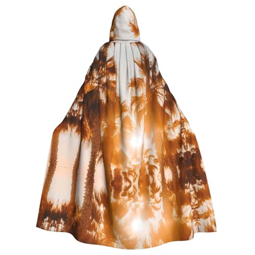 WZYWHJ Cosplay-Poncho mit tropischen Palmen, hochwertig, für Damen und Herren, Halloween WZYWHJ Cosplay-Poncho mit tropischen Palmen, hochwertig, für Damen und Herren, Halloween von WZYWHJ