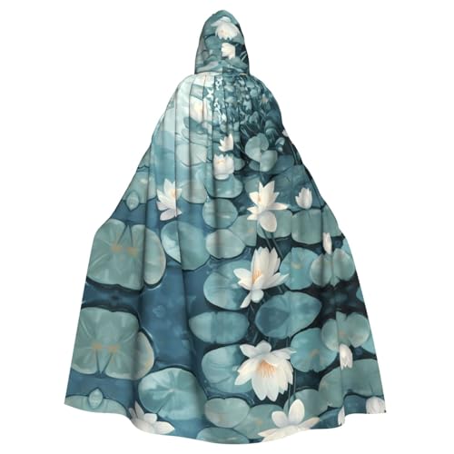 WZYWHJ Cosplay-Poncho mit vielen Lotusblumen, für Damen und Herren, Halloween-Party WZYWHJ Cosplay-Poncho mit vielen Lotusblumen, für Damen und Herren, Halloween-Party von WZYWHJ