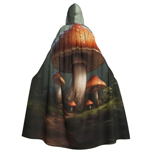 WZYWHJ Ein großer Pilz-Poncho mit Kapuze, Aldult Qualität, für Damen und Herren WZYWHJ Ein großer Pilz-Poncho mit Kapuze, Aldult Qualität, für Damen und Herren von WZYWHJ