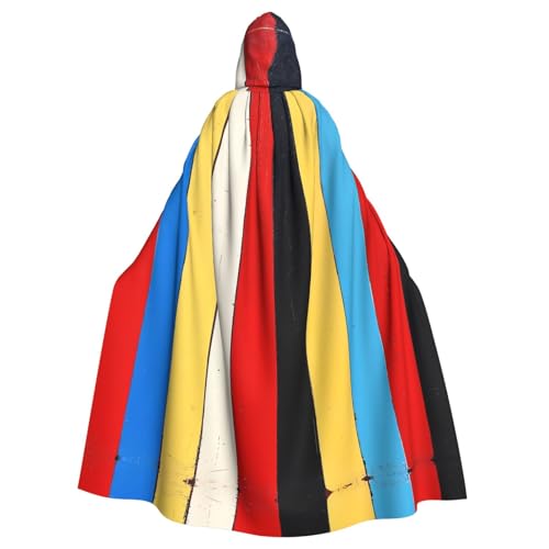 WZYWHJ Farblinien, Drucke, Aldult Qualität, Cosplay-Poncho mit Kapuze, Umhang für Damen und Herren, Halloween WZYWHJ Farblinien, Drucke, Aldult Qualität, Cosplay-Poncho mit Kapuze, Umhang für Damen und Herren, Halloween von WZYWHJ