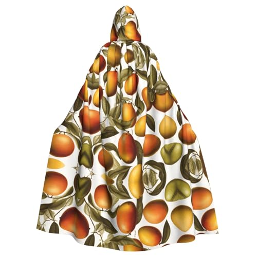 WZYWHJ Goldener Mango-Poncho mit Kapuze, Aldult Qualität, für Damen und Herren, Halloween WZYWHJ Goldener Mango-Poncho mit Kapuze, Aldult Qualität, für Damen und Herren, Halloween von WZYWHJ