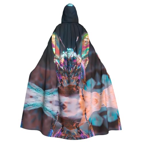 WZYWHJ Holografische Kreaturen-Drucke, aldult Qualität, Cosplay-Poncho mit Kapuze, Umhang für Damen und Herren WZYWHJ Holografische Kreaturen-Drucke, aldult Qualität, Cosplay-Poncho mit Kapuze, Umhang für Damen und Herren von WZYWHJ
