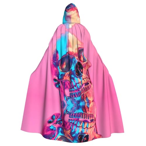 WZYWHJ Iron Skull Picture aldult Quality Cosplay Poncho Hooded Cloak for men and women Halloween WZYWHJ Iron Skull Picture aldult Quality Cosplay Poncho Hooded Cloak for men and women Halloween von WZYWHJ