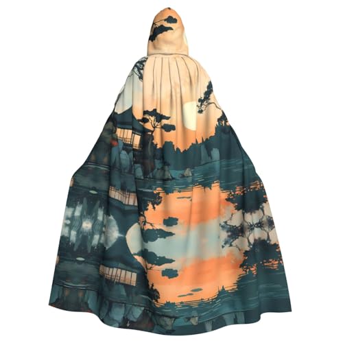 WZYWHJ Japanische Illustration Bild aldult Qualität Cosplay Poncho Kapuzenumhang für Damen und Herren Halloween WZYWHJ Japanische Illustration Bild aldult Qualität Cosplay Poncho Kapuzenumhang für Damen und Herren Halloween von WZYWHJ