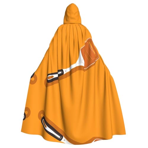 WZYWHJ Kochspatel Bild aldult Cosplay Poncho Kapuzenumhang für Damen und Herren Halloween Party von WZYWHJ