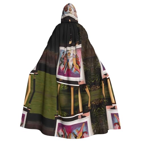 WZYWHJ Kunstgemälde-Muster Aldult Qualität Cosplay Poncho Kapuzenumhang für Damen und Herren Halloween WZYWHJ Kunstgemälde-Muster Aldult Qualität Cosplay Poncho Kapuzenumhang für Damen und Herren Halloween von WZYWHJ