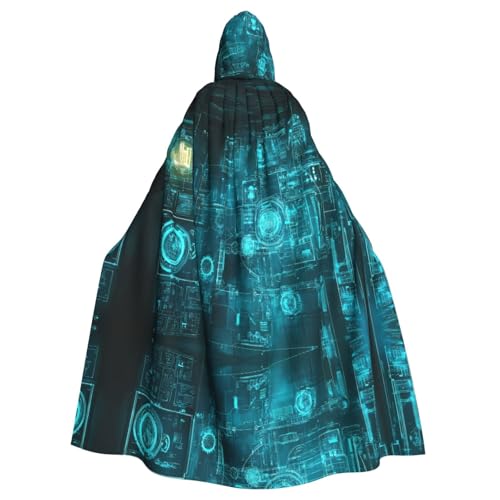 WZYWHJ Modellierzeichnungen Bild aldult Qualität Cosplay Poncho Kapuzenumhang für Damen und Herren Halloween WZYWHJ Modellierzeichnungen Bild aldult Qualität Cosplay Poncho Kapuzenumhang für Damen und Herren Halloween von WZYWHJ