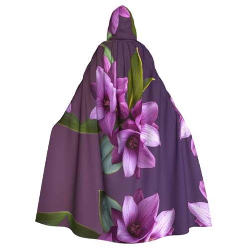 WZYWHJ Platycodon Grandiflorum Cosplay Poncho mit Kapuze, Umhang für Damen und Herren, Halloween-Party WZYWHJ Platycodon Grandiflorum Cosplay Poncho mit Kapuze, Umhang für Damen und Herren, Halloween-Party von WZYWHJ