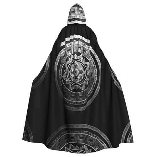 WZYWHJ Quantum Poncho mit Ringmuster, Aldult Qualität, Cosplay-Poncho mit Kapuze, Umhang für Damen und Herren, Halloween WZYWHJ Quantum Poncho mit Ringmuster, Aldult Qualität, Cosplay-Poncho mit Kapuze, Umhang für Damen und Herren, Halloween von WZYWHJ