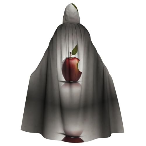 WZYWHJ Roter Apfel Bild aldult Qualität Cosplay Poncho Kapuzenumhang für Damen und Herren Halloween WZYWHJ Roter Apfel Bild aldult Qualität Cosplay Poncho Kapuzenumhang für Damen und Herren Halloween von WZYWHJ